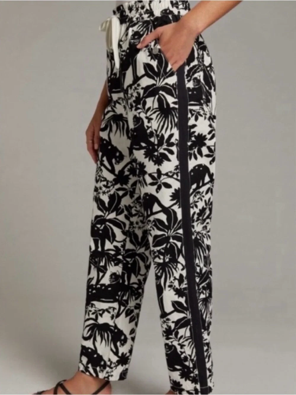Anthropologie Maeve Tenley Jaguar Jogger Pull On Pants | XS